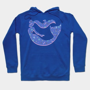 Tubular 90s Pattern Mermaid Hoodie